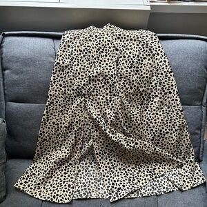Leopard Print Women's Skirt